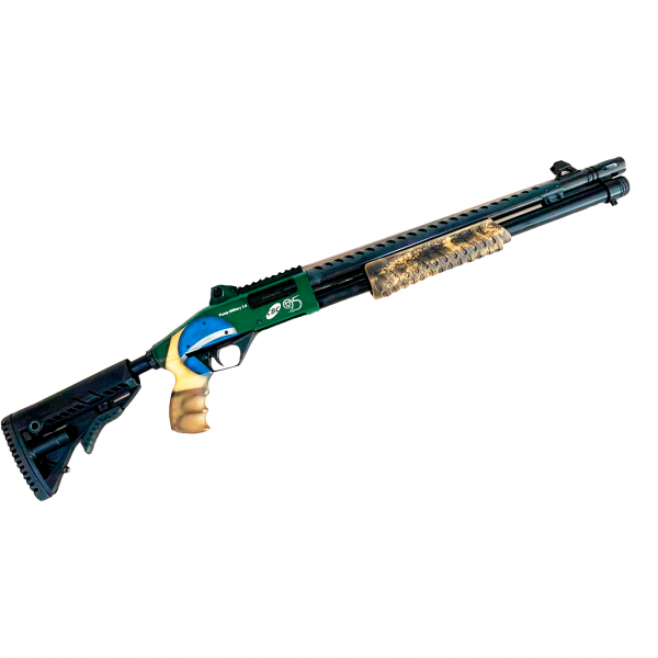 Espingarda CBC Pump Military 3.0 Edição Limitada 95 Anos Calibre 12