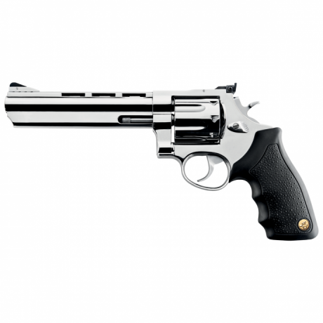 Revólver Taurus RT 608 Inox Alto Brilho Cal. .357Mag 6