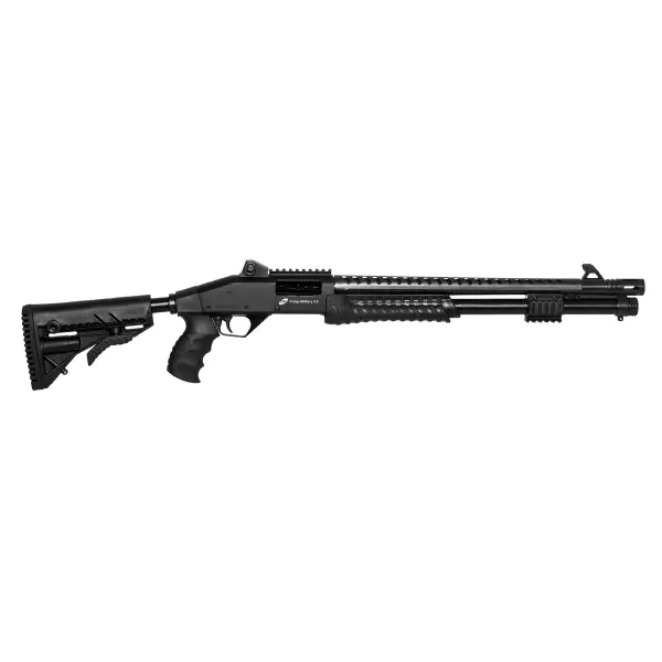 Espingarda CBC Pump Military 3.0 com Coronha Retrátil