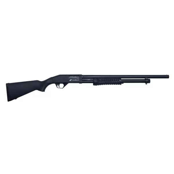 Espingarda CBC Pump Military 3.0 Calibre 12 com Coronha Fixa e Cano de 24
