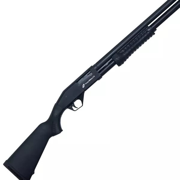 Espingarda CBC Pump Military 3.0 Calibre 12 com Coronha Fixa e Cano de 24